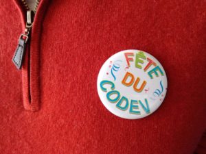 Badge Fete CODEV IMG_0357